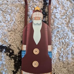 Vintage Santa wooden Sleigh
